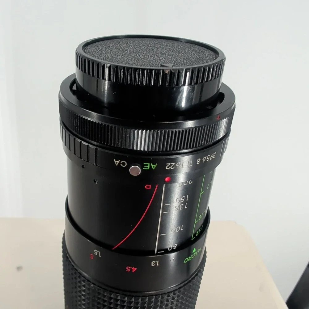 Prospec #624-4725 MC Auto Zoom‎ 55 mm f=80-200mm 1:3.9 Camera Lens Black